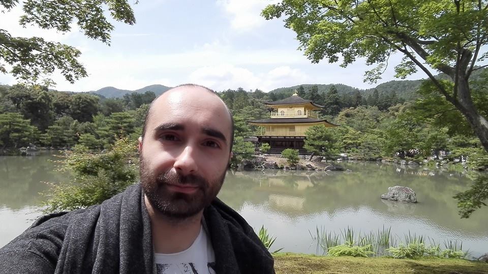 En el Pabellón Dorado de la ciudad de Kyoto, en Japón. 